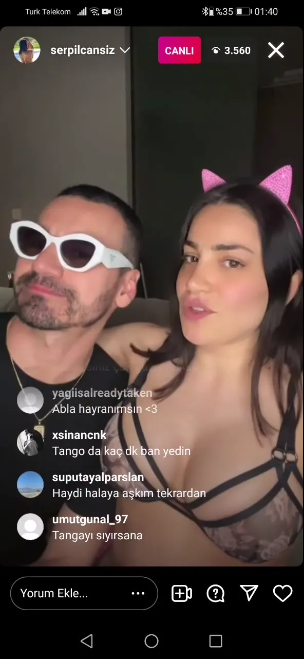 Serpil Cansız Insta Full Yayın